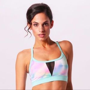 NWOT Popflex Mermaid Set the Bar Bra Size 8